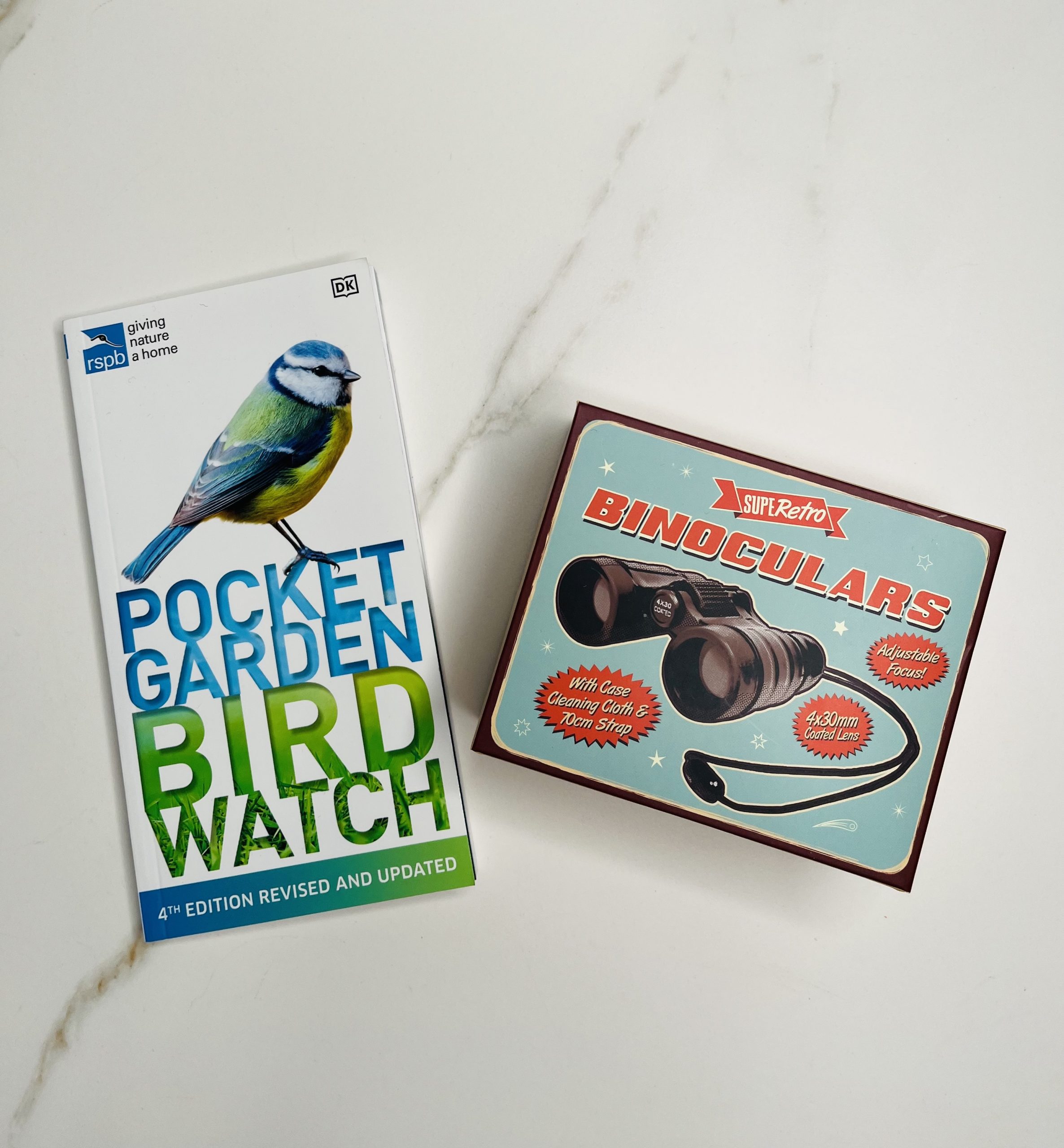 Binoculars and Birdwatching Book - Four Boys Blue